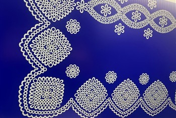 Zástěra Brněnsko 3000,-Kč (polotovar k vystřižení